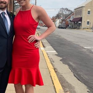 Lulus dress red